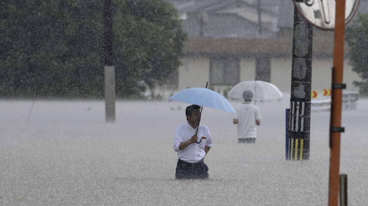 Japonsko hlásí po přívalových deštích a sesuvech půdy nejméně šest mrtvých